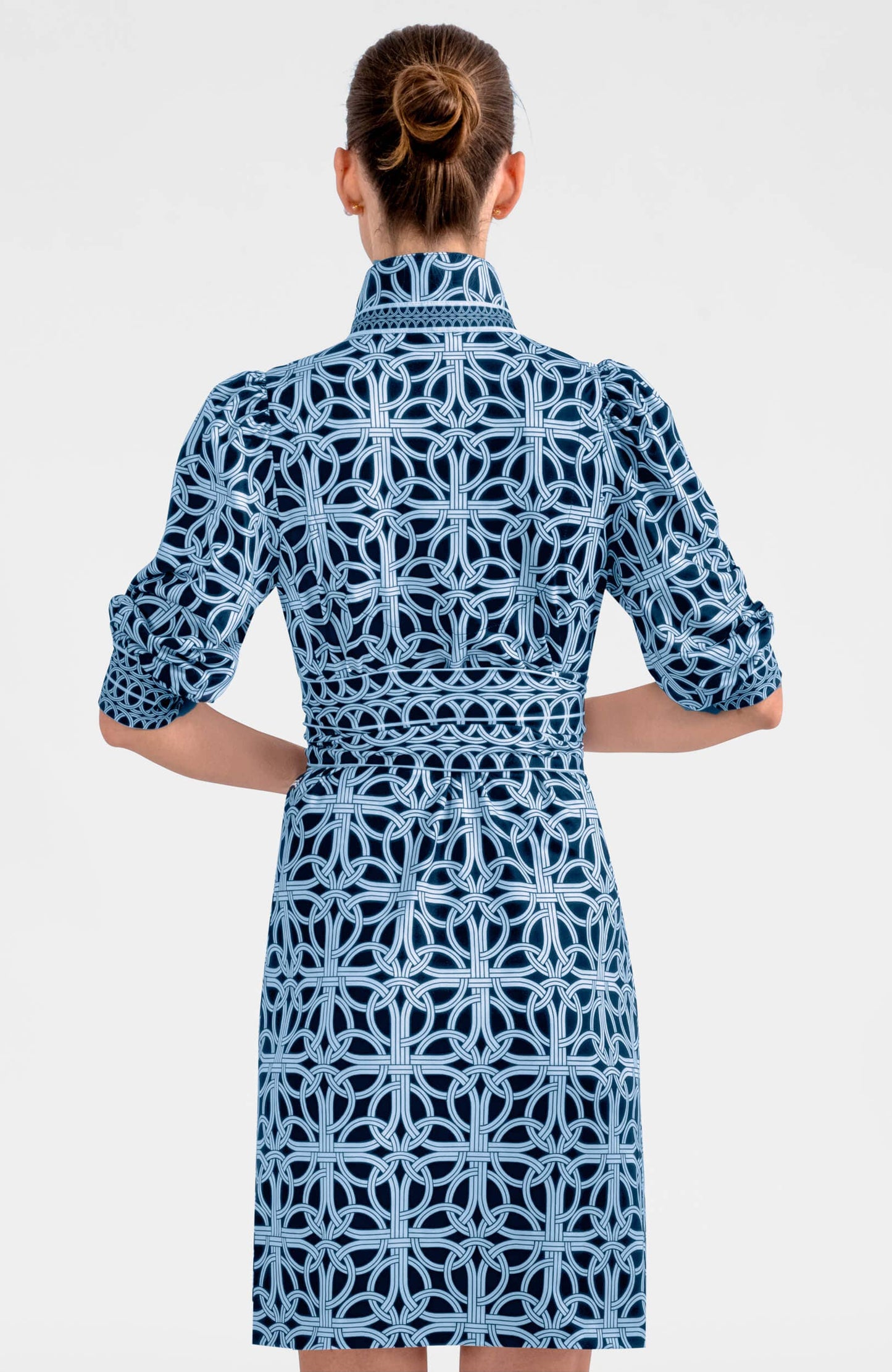 Swagger Dress - Ring Toss: Peri / L
