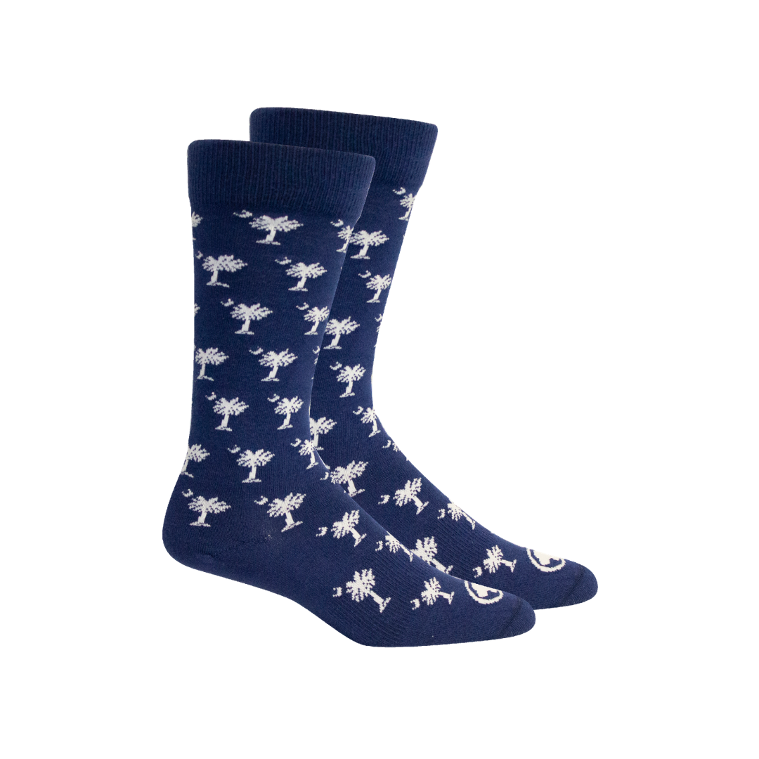 Palmetto (South Carolina) Socks: Black