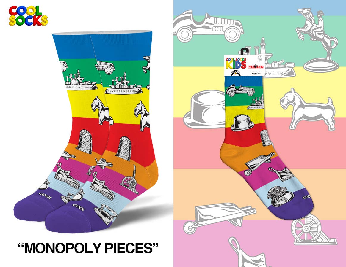 Monopoly Pieces - Kids 4-7 Crew