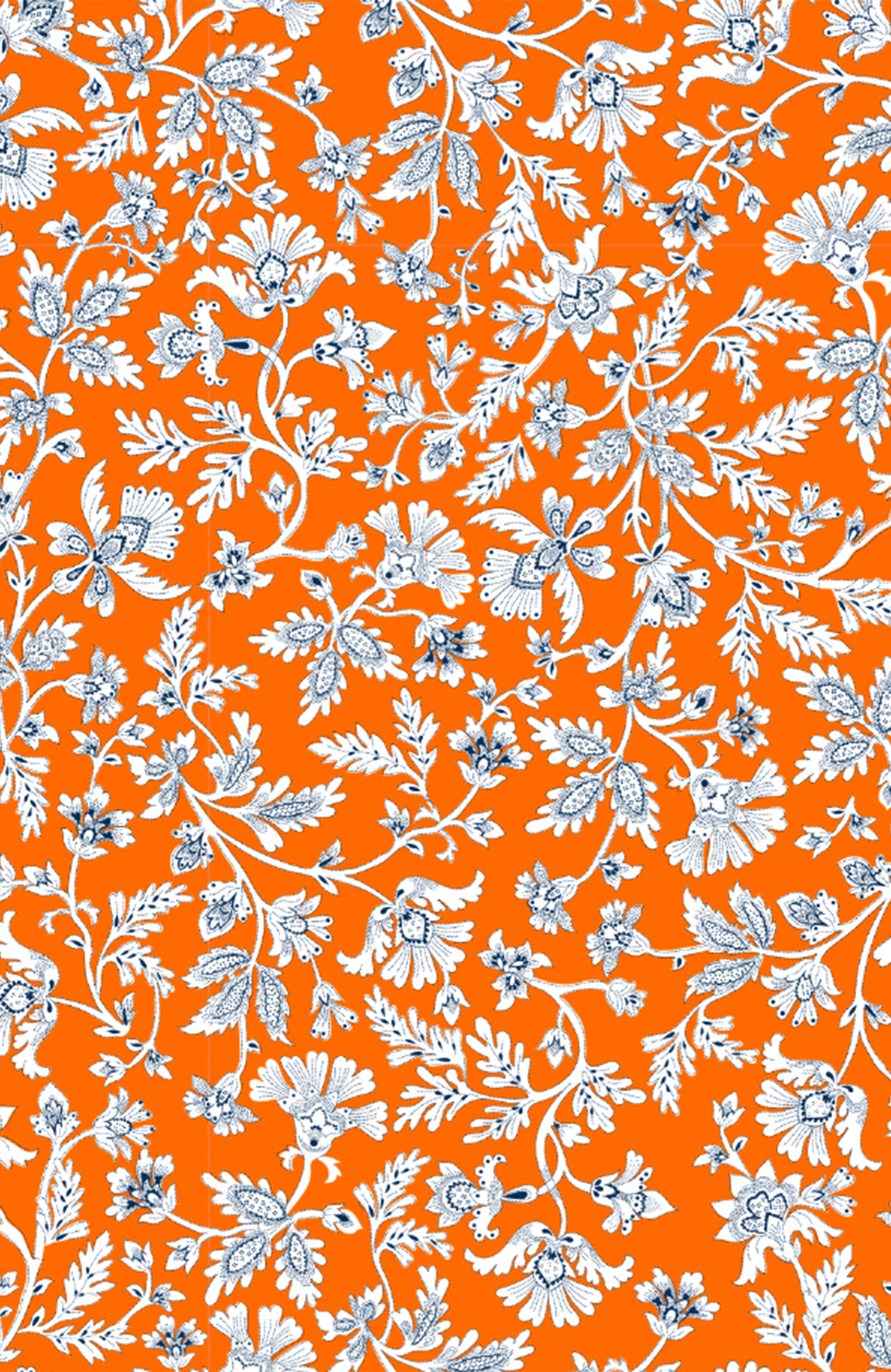 Twist & Shout Dress- Stunning Stippling: Orange / M