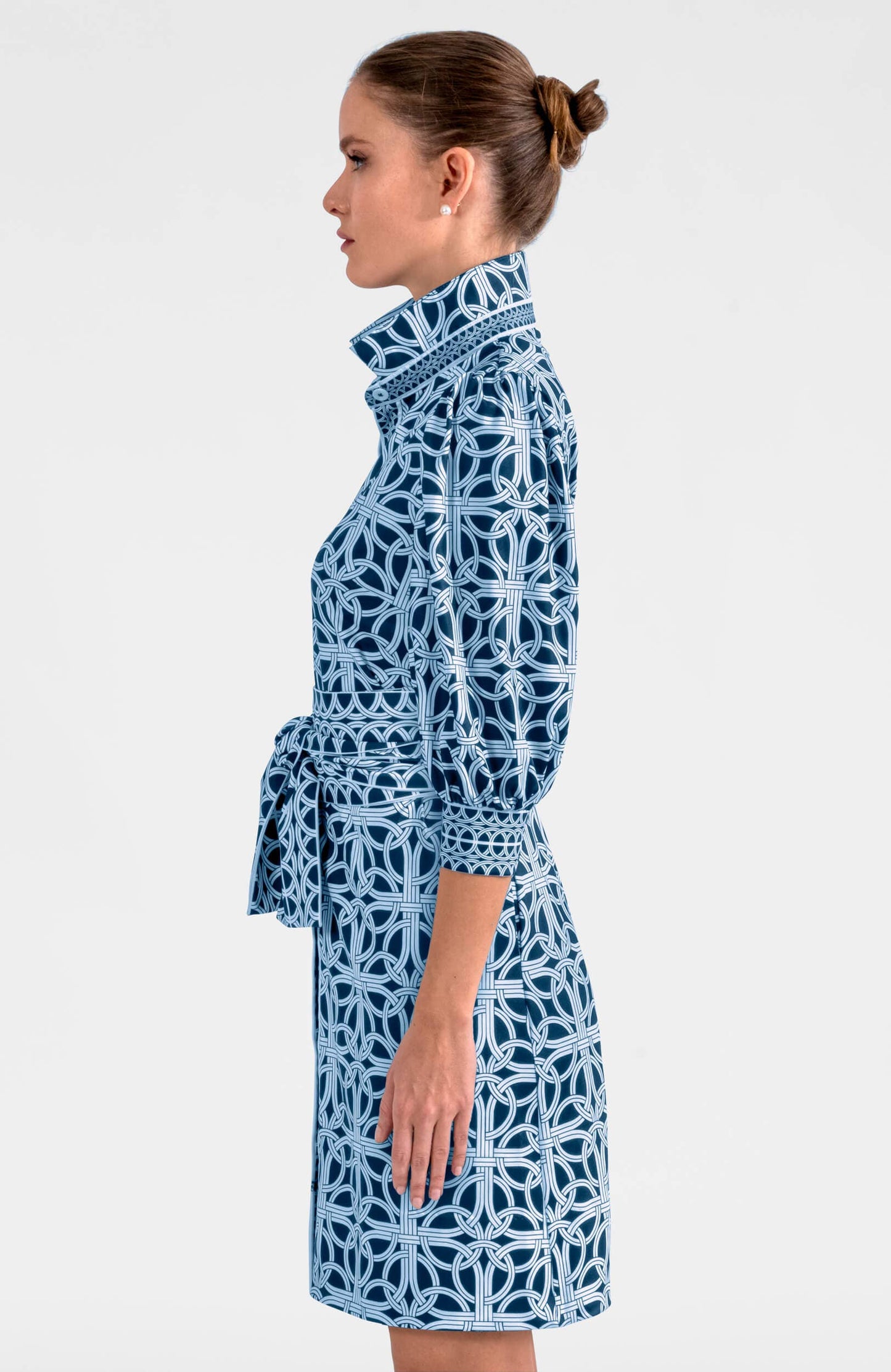 Swagger Dress - Ring Toss: Peri / L