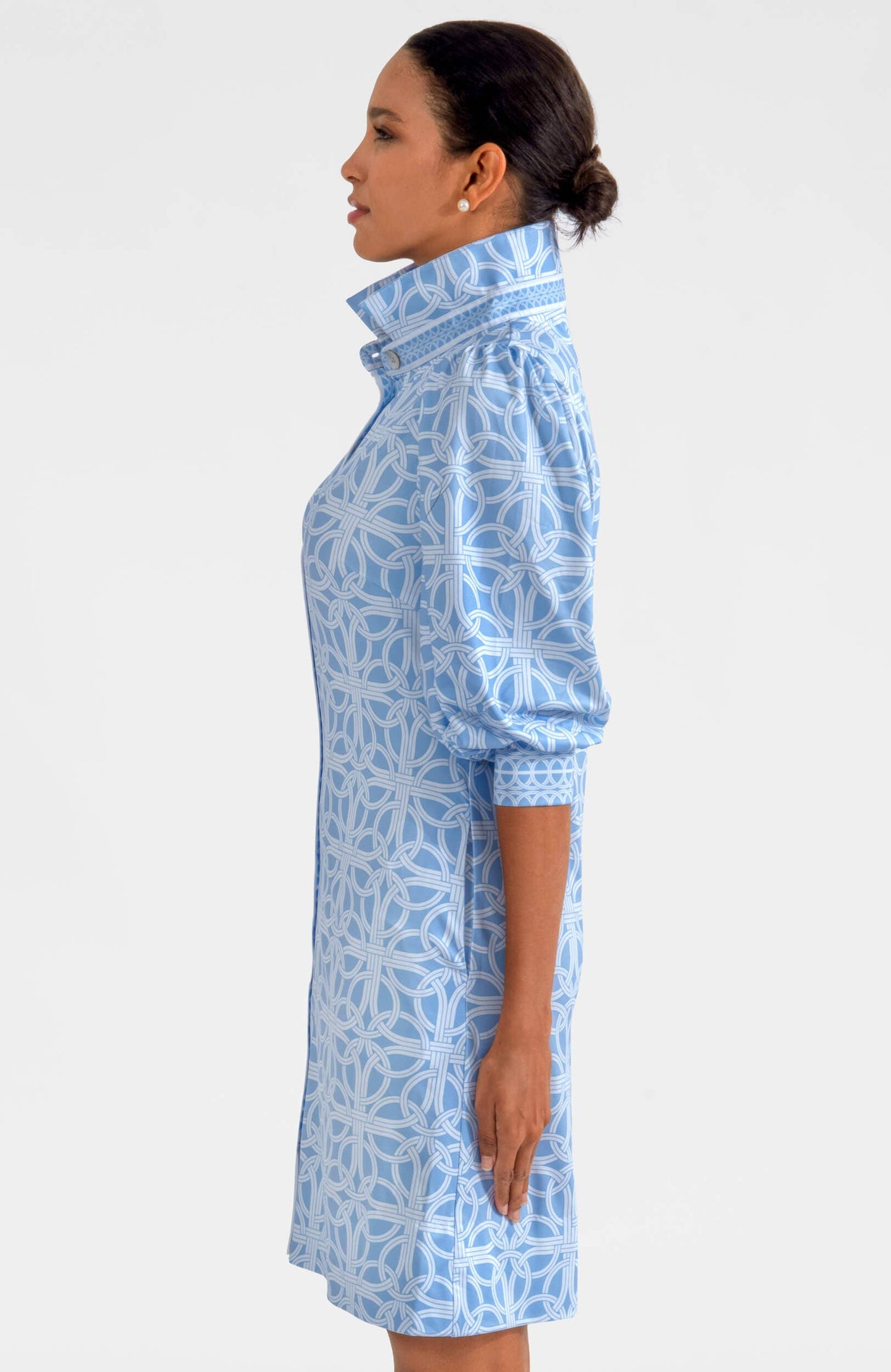 Swagger Dress - Ring Toss: Peri / L
