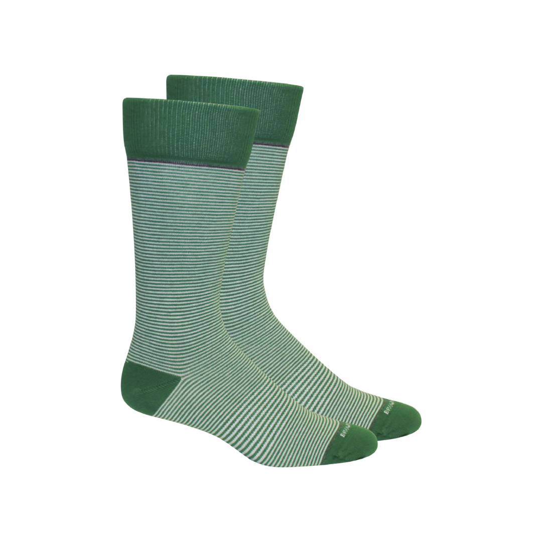 Stand Up Stripe Socks: Purple-Orange / Large