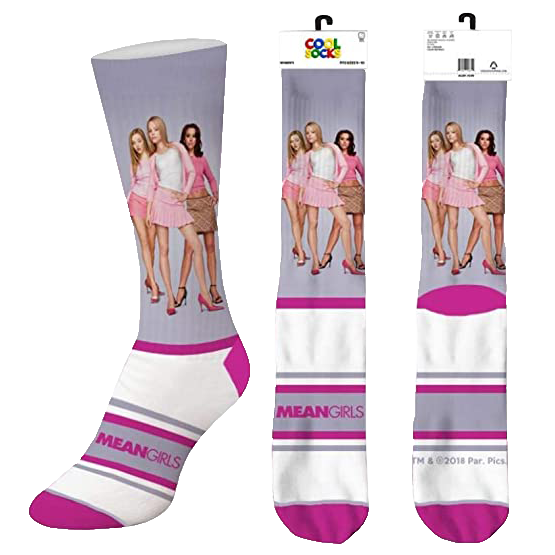 Cool Socks The Plastics Mean Girls Crew Socks