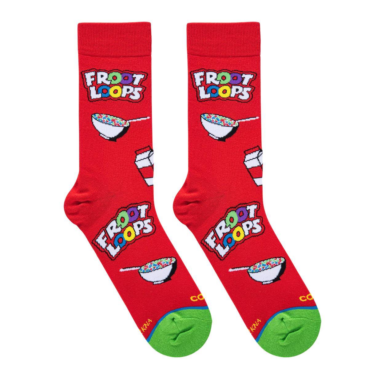 Froot Loops Cereal Bowl Socks - Mens