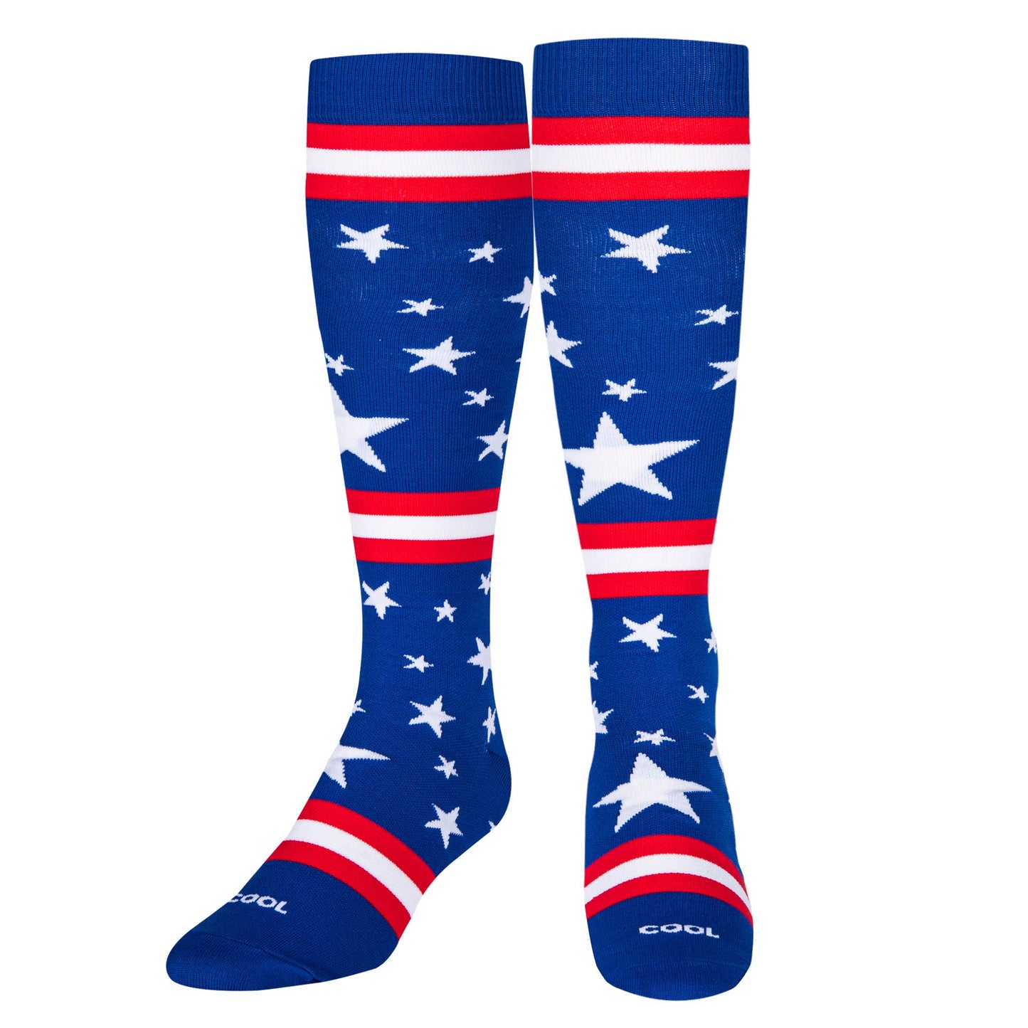 Stars & Stripes - Compression - Size Large - Cool Socks