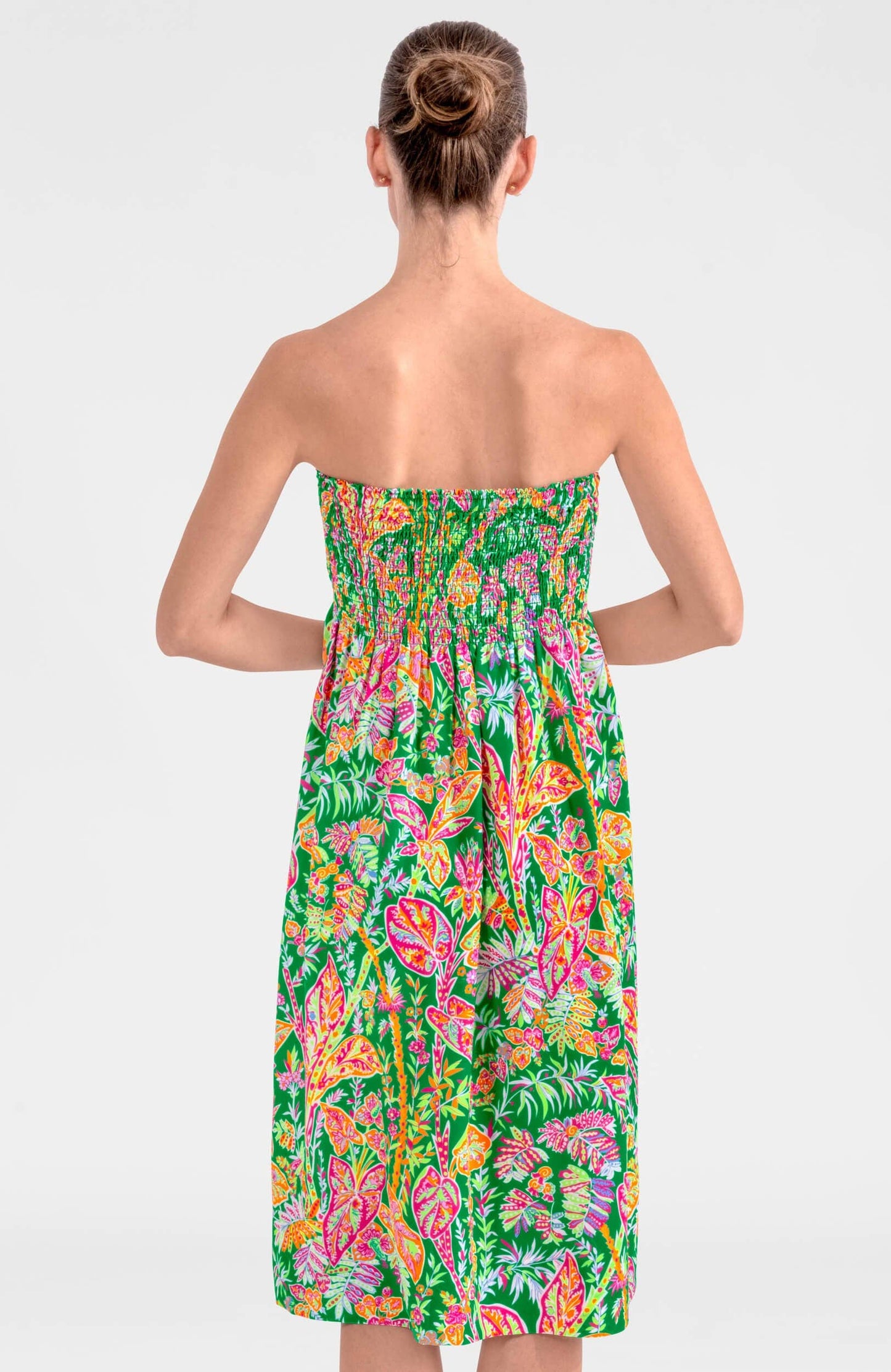 Haight Ashbury Dress - Vintage Vines: Periwinkle