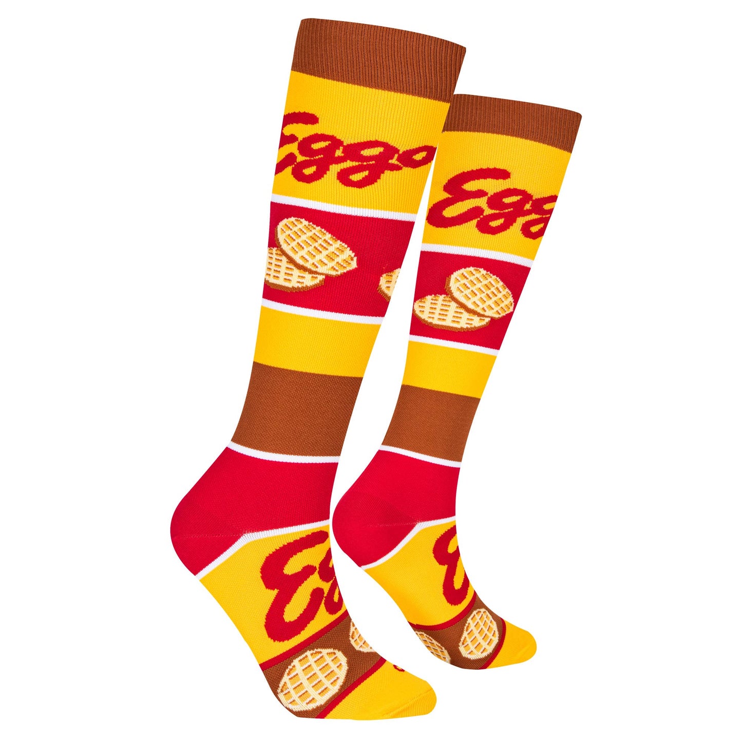 Eggo Waffles - Compression - Size Medium - Cool Socks
