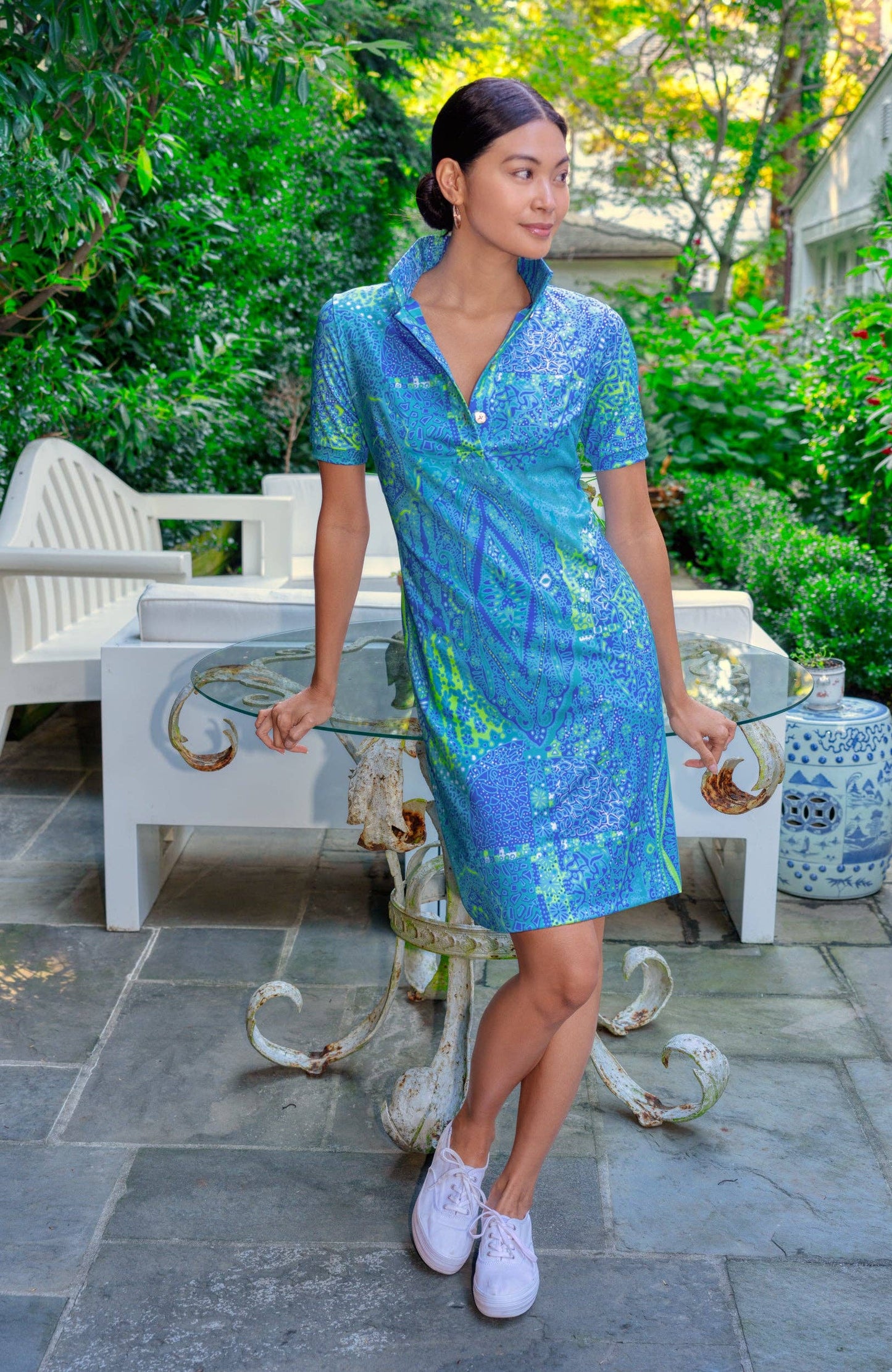 Serve It Up Dress - Grand Bazaar: Brights / L