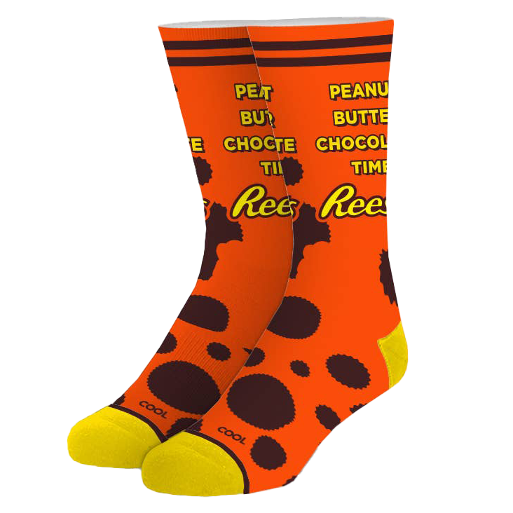 Reese&#39;s Peanut Butter Chocolate Time Socks - Mens