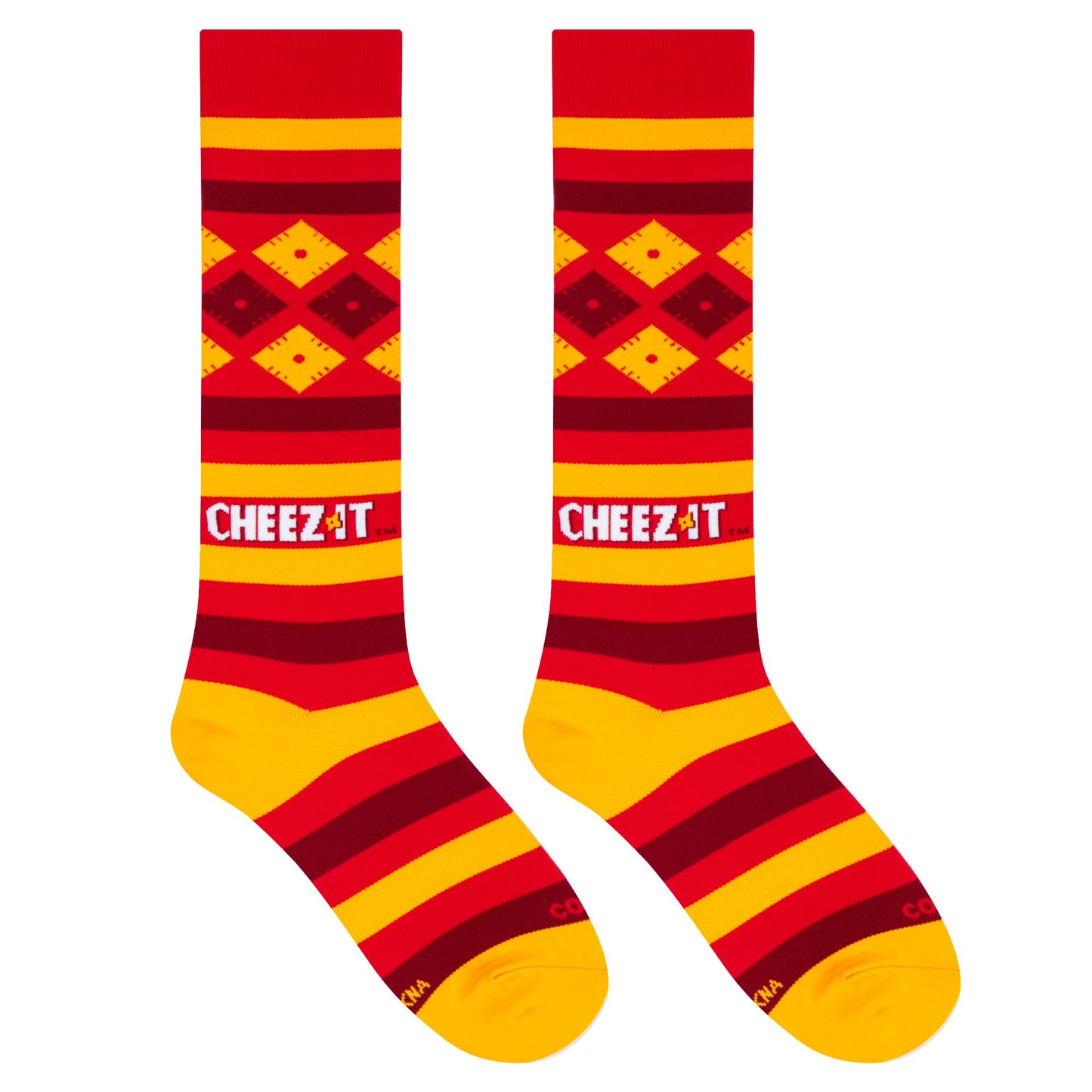 Cheez It Medium Compression Socks