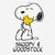 Snoopy & Woodstock - Womens Crew Folded