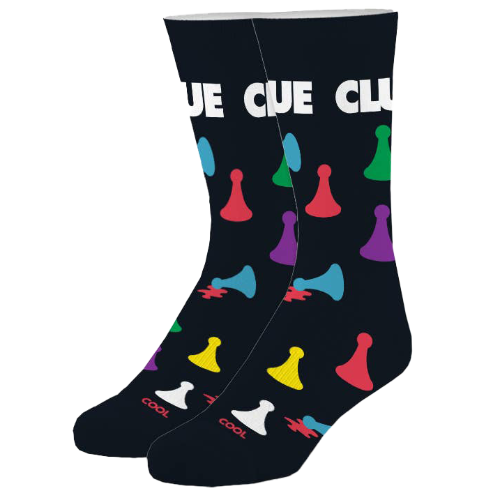 Clue Pieces  Socks - Mens