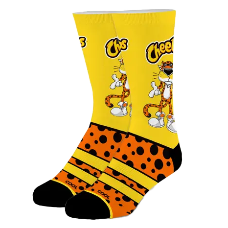 Chester Cheetah Socks - Mens