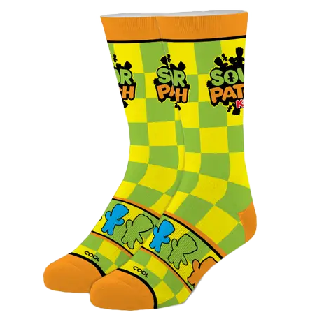 Sour Patch Kids Checkers Socks - Mens