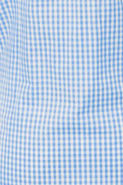 The Julie Dress - Gingham: Navy / M
