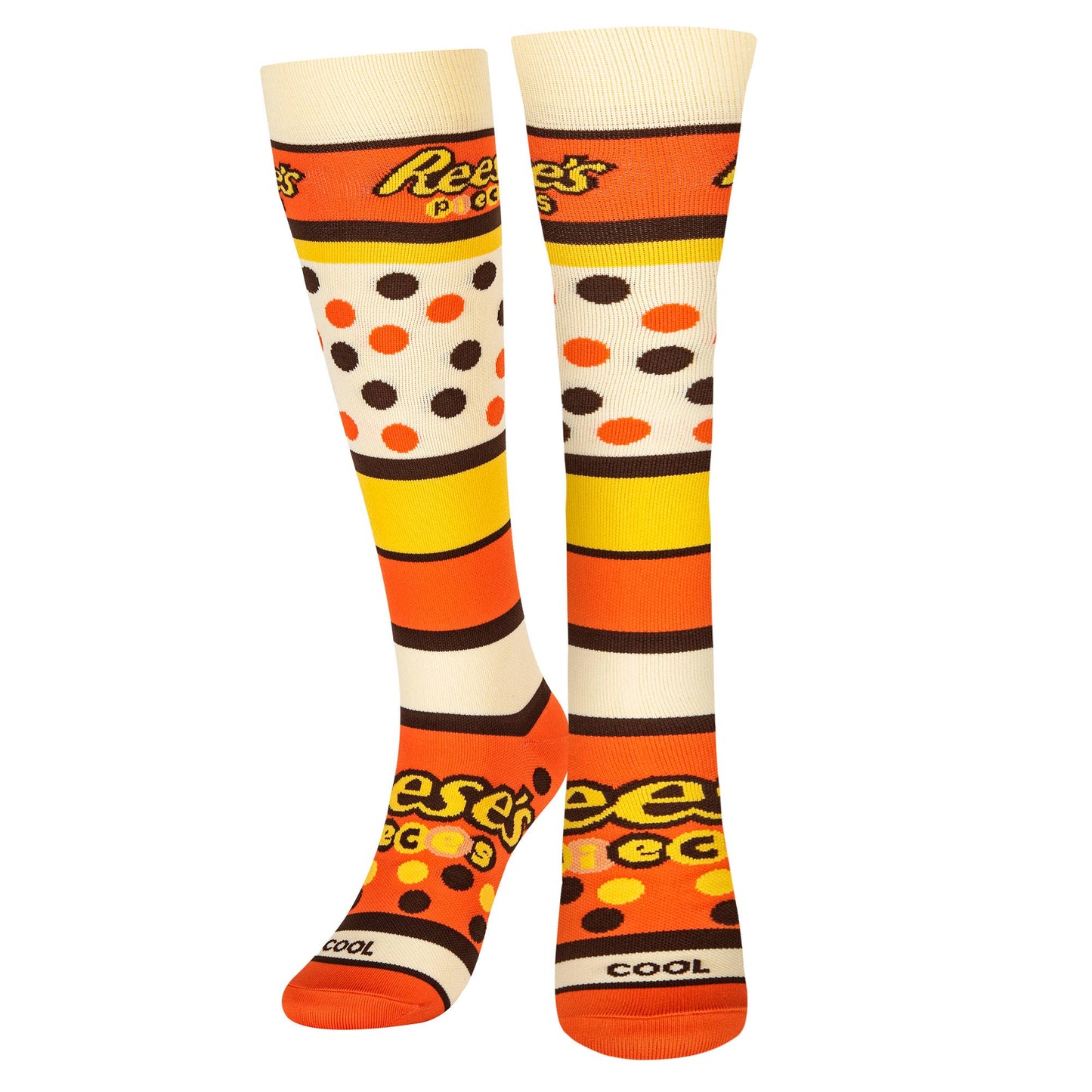 Reeses Pieces - Compression - Size Medium - Cool Socks