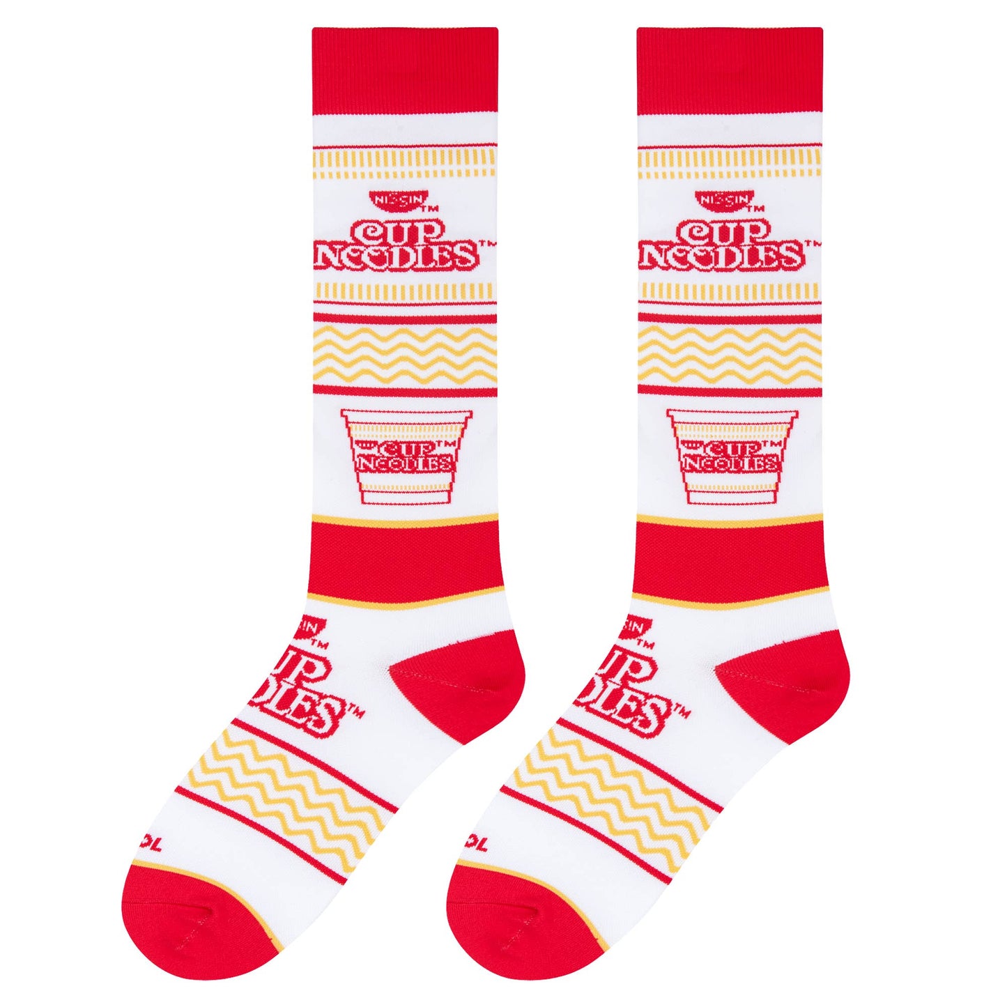 Cup Noodles Medium Compression Socks