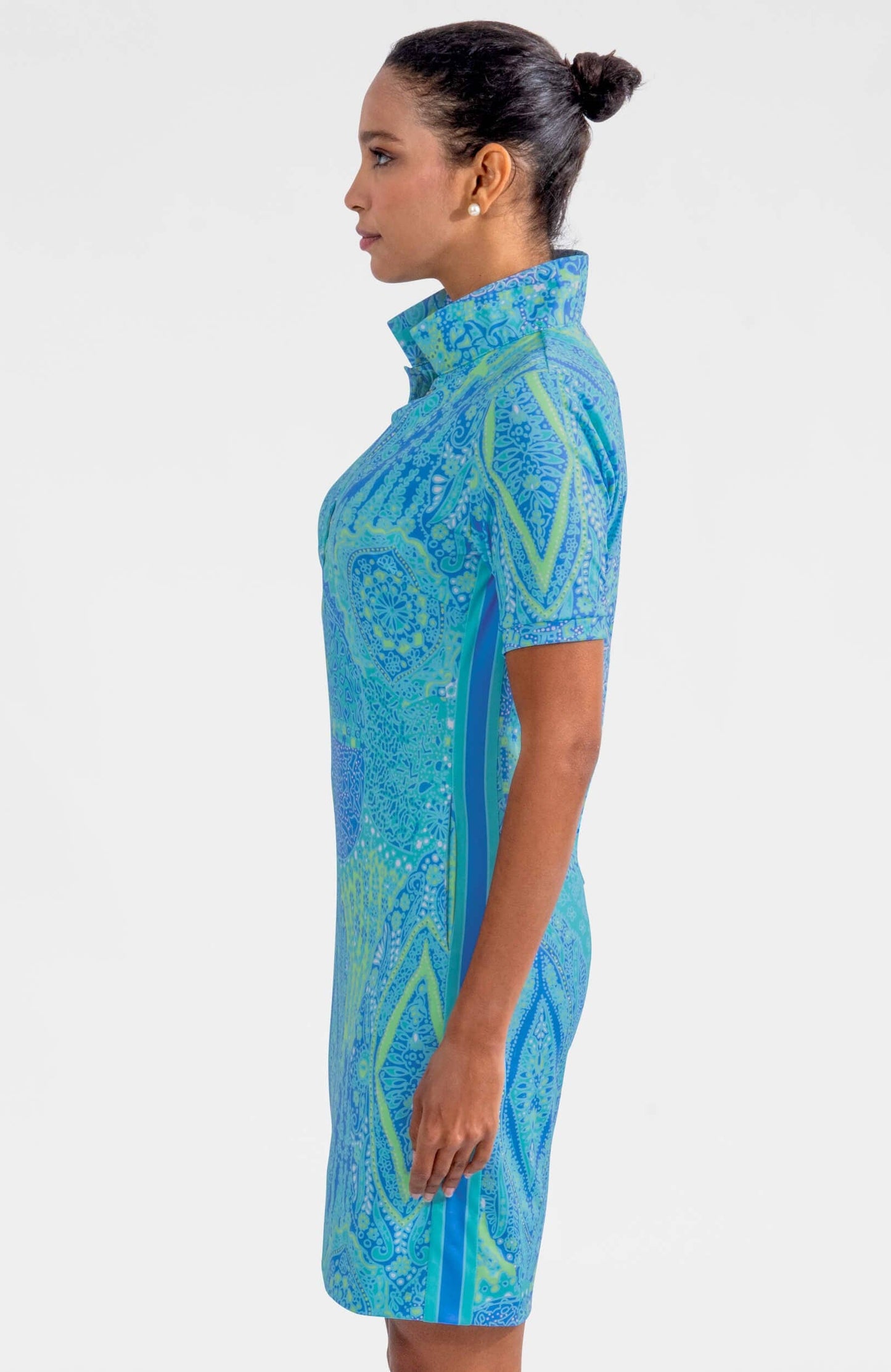 Serve It Up Dress - Grand Bazaar: Brights / L