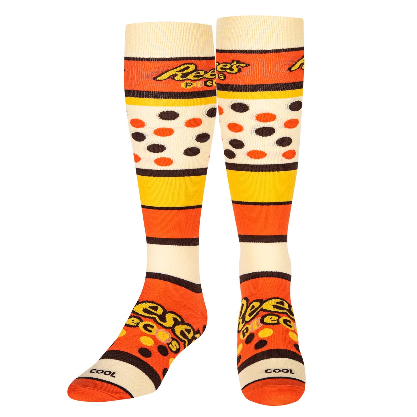 Reeses Pieces - Compression - Size Large - Cool Socks