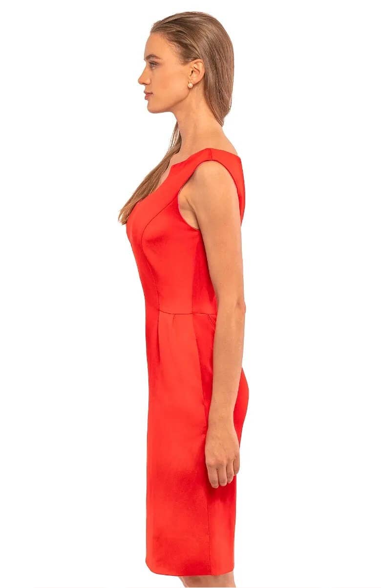 Sexy You Dress - Solid: Orange / S
