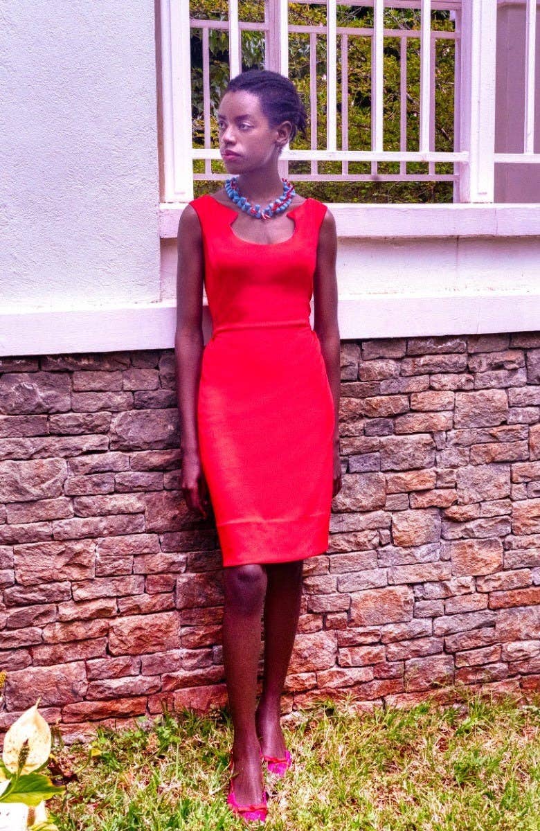 Sexy You Dress - Solid: Orange / S