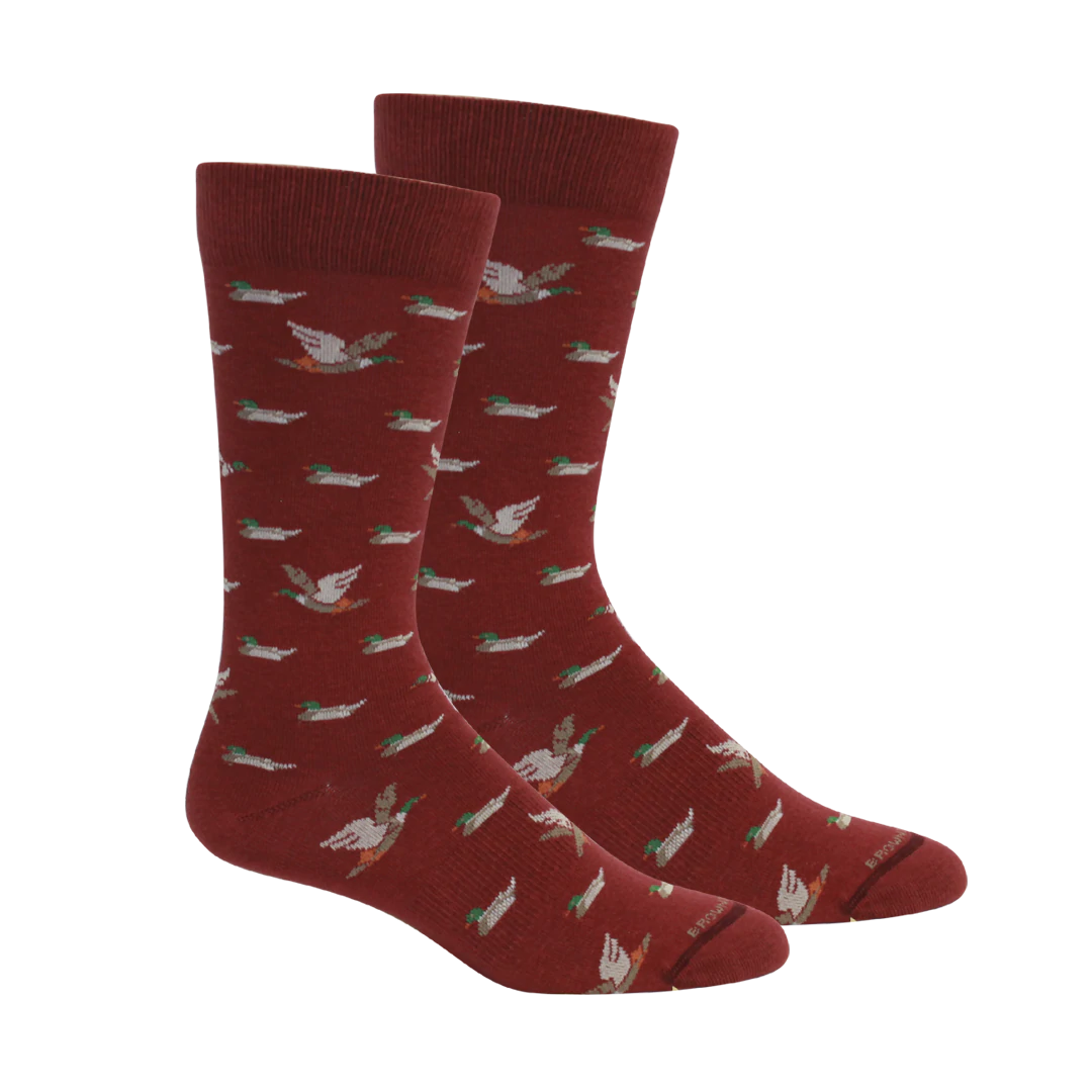 Belhaven Socks - Tibetan Red