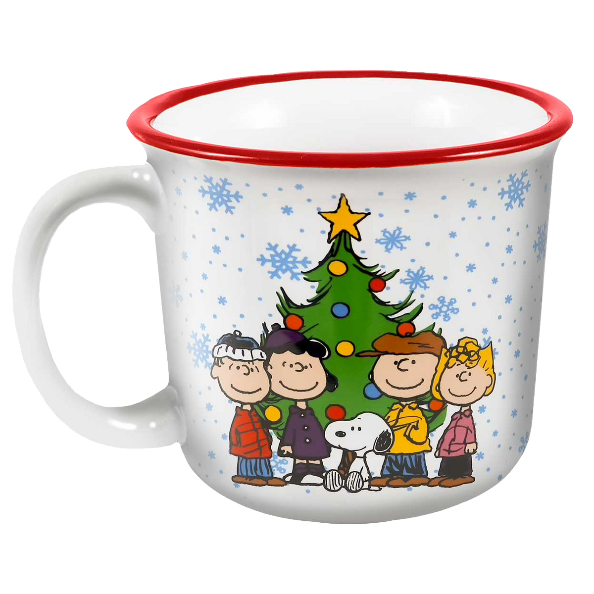 Peanuts Christmas Camper Mug: 15oz