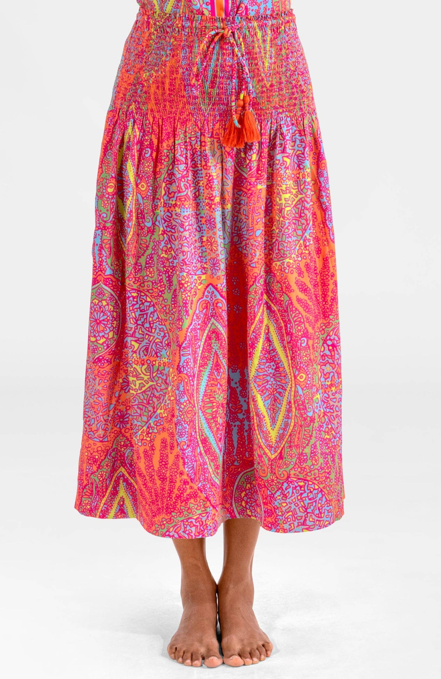 Haight Ashbury Skirt - Grand Bazaar: Turquoise / One Size