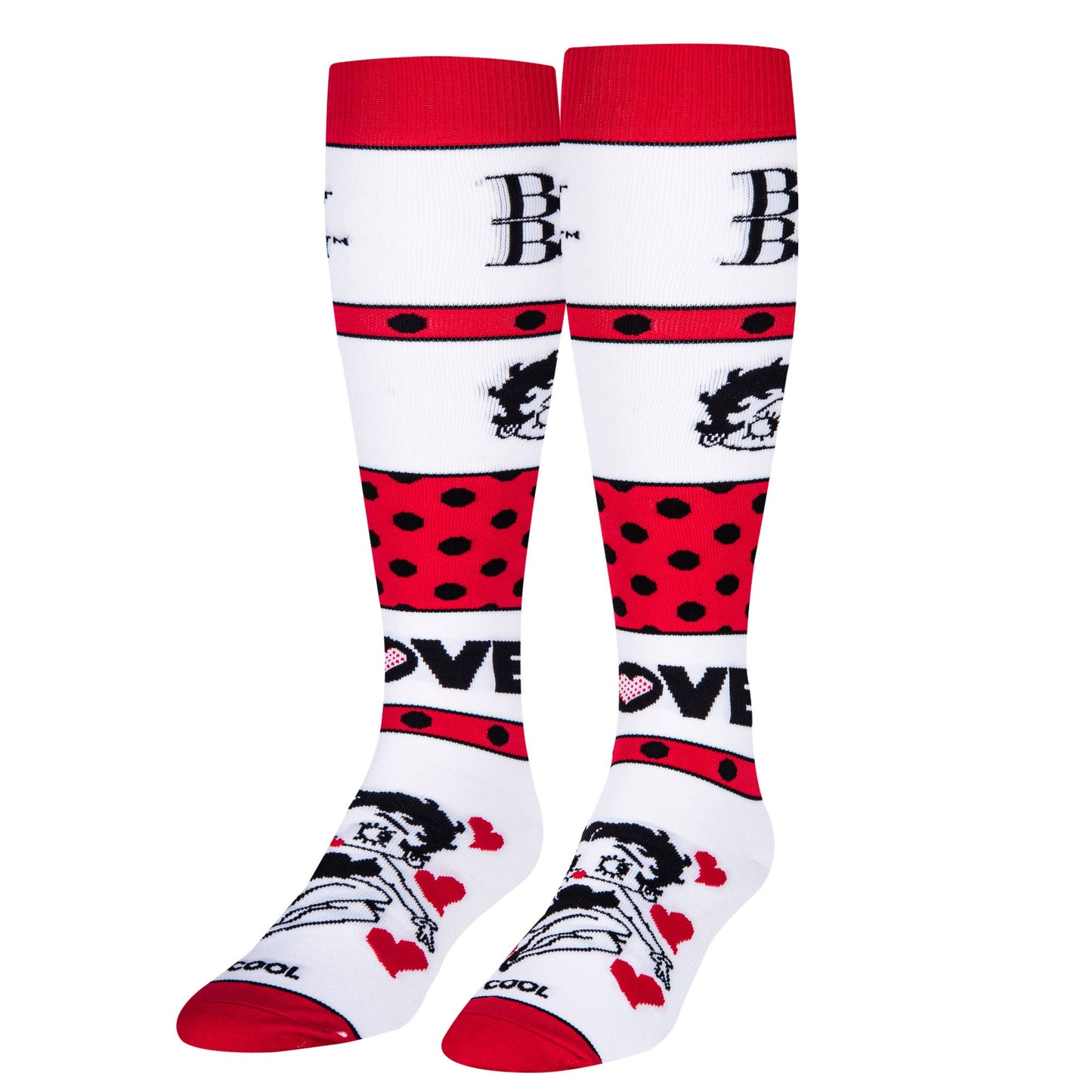 Betty Boop - Compression - Size Large - Cool Socks