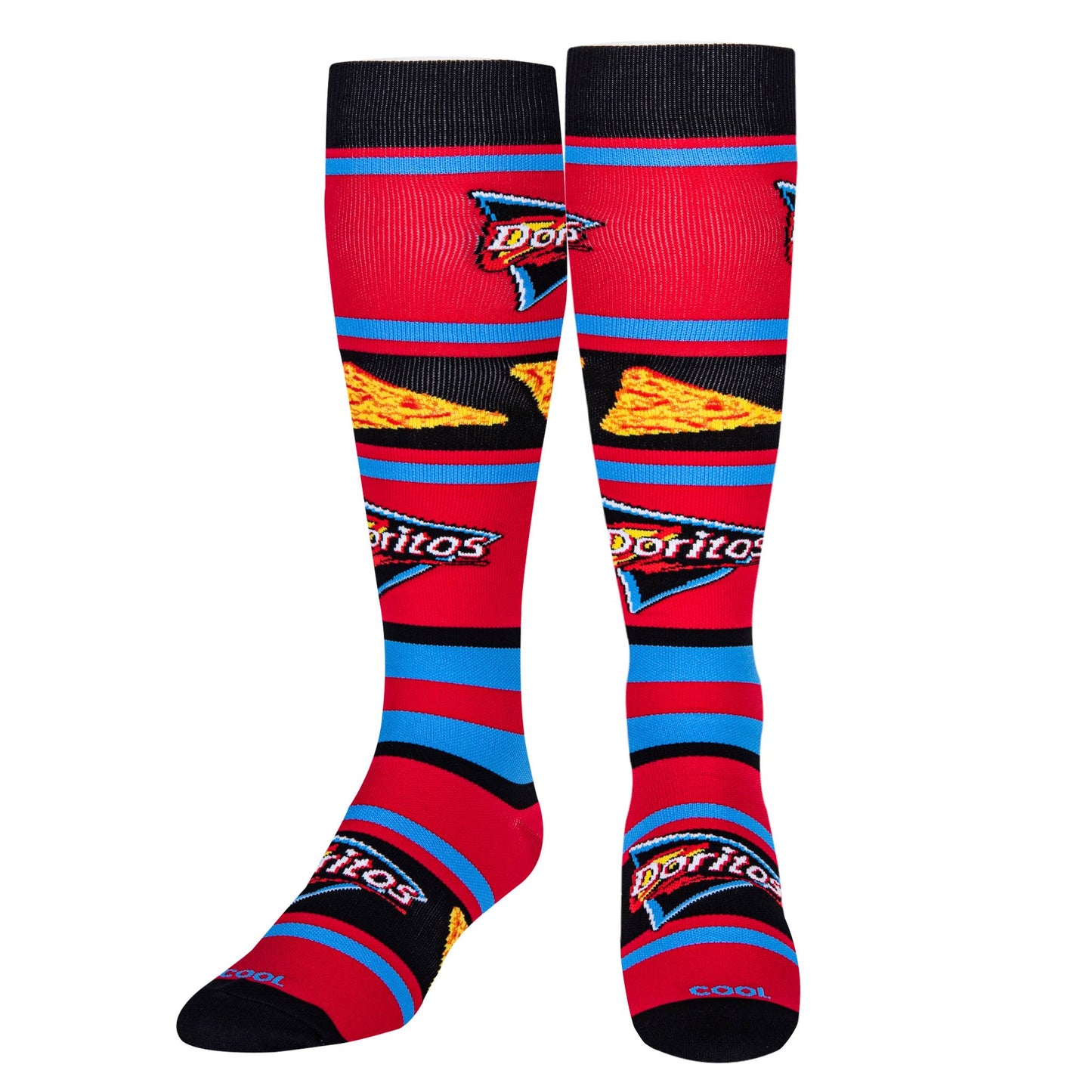 Doritos Retro - Compression - Size Large- Cool Socks