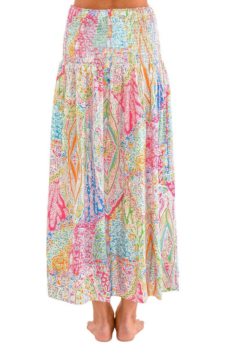 Haight Ashbury Skirt - Grand Bazaar: Turquoise / One Size