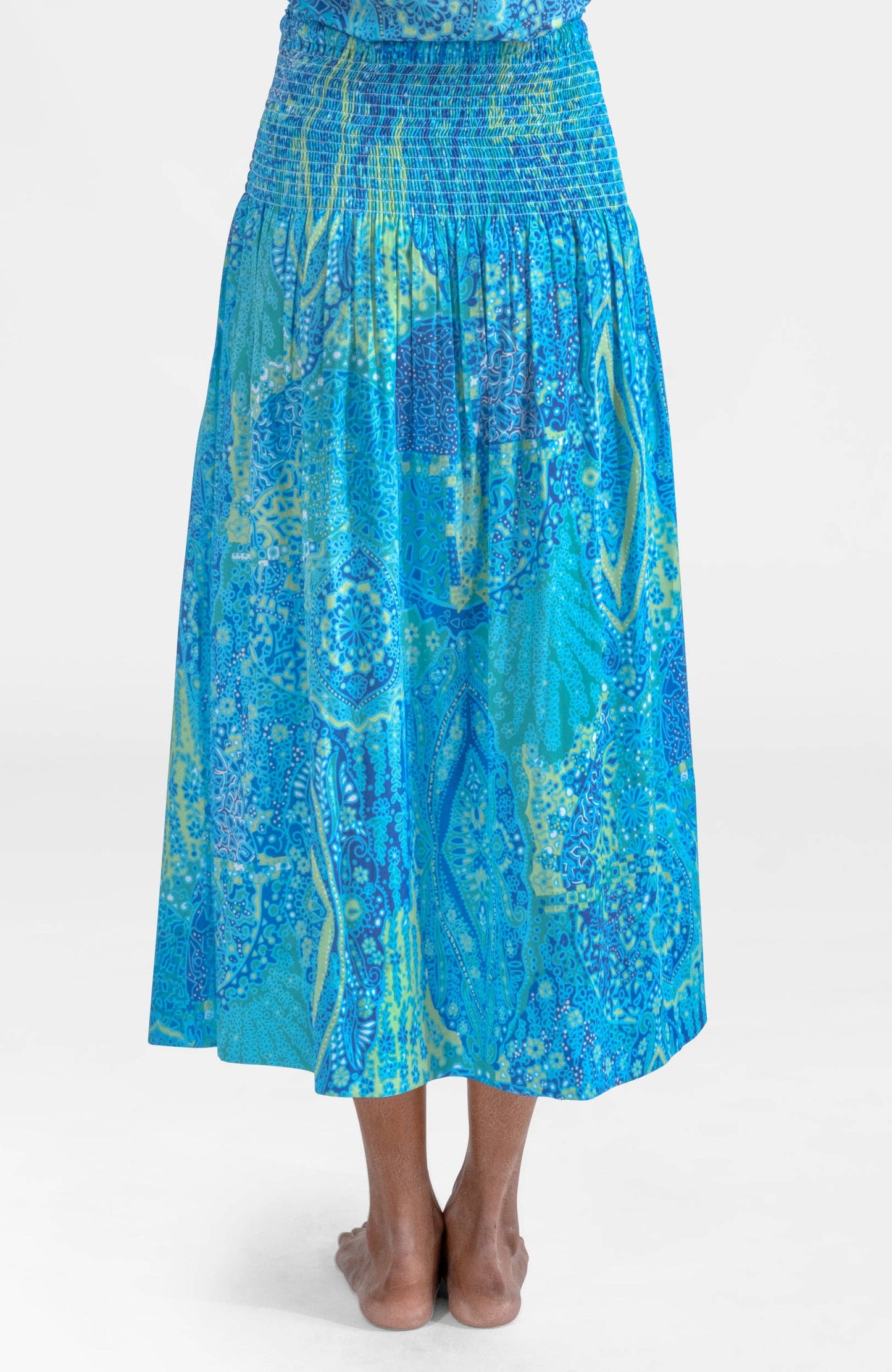 Haight Ashbury Skirt - Grand Bazaar: Turquoise / One Size