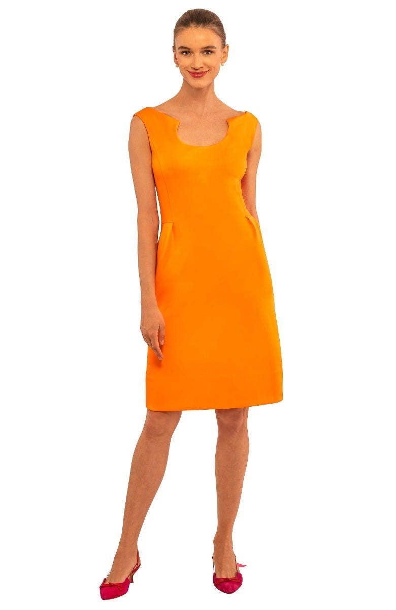 Sexy You Dress - Solid: Orange / S