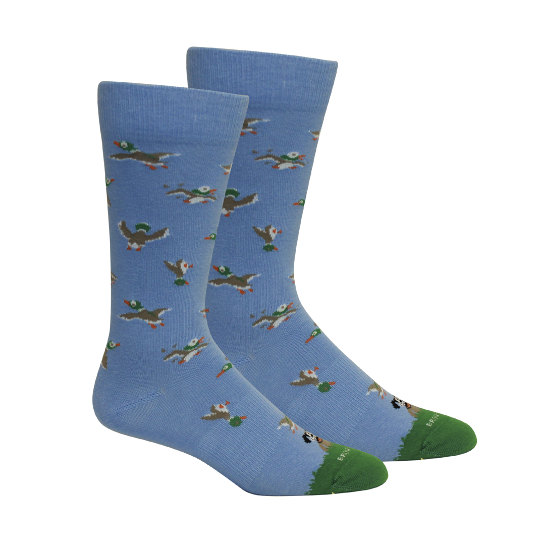 1984 (Duck Hunt) Socks: Light Grey Heather