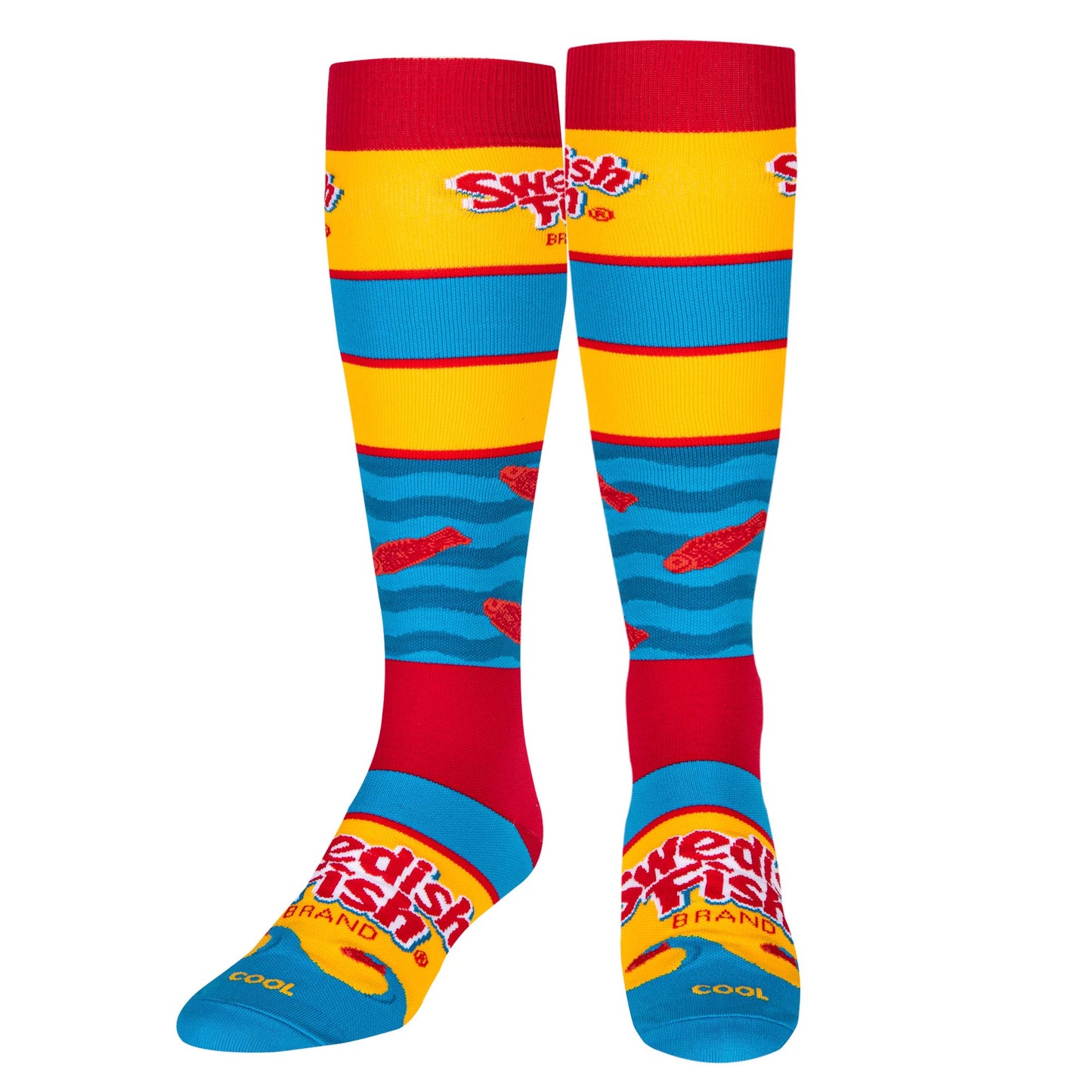 Swedish Fish - Compression - Size Large - Cool Socks