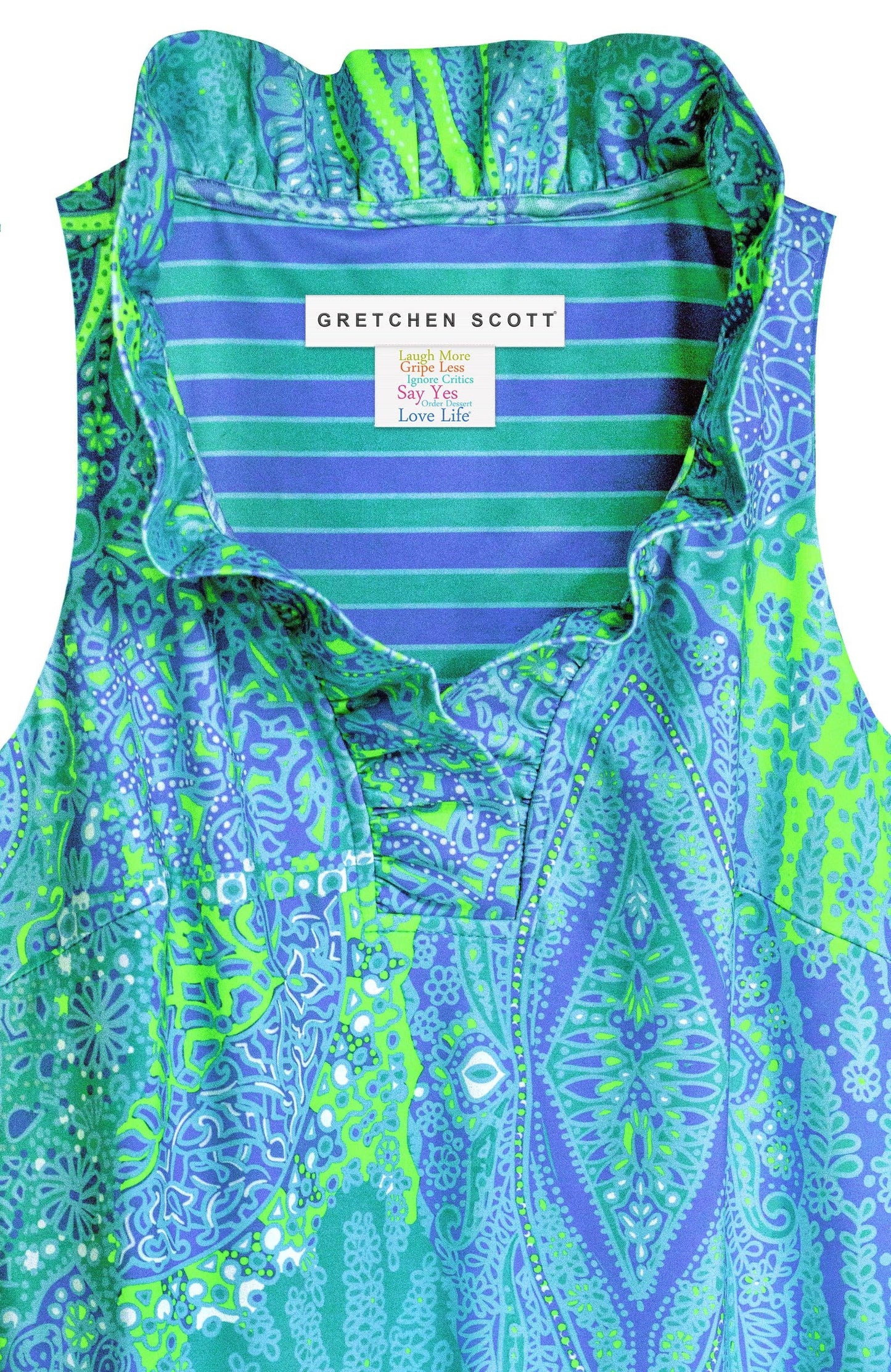 Sleeveless Ruffleneck Dress - Grand Bazaar: Pink / XS