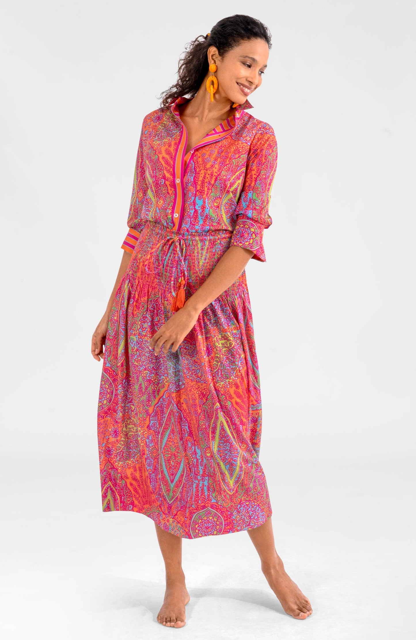 Haight Ashbury Skirt - Grand Bazaar: Turquoise / One Size