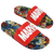 Marvel Logo & Comic Art Athletic Slide Sandals
