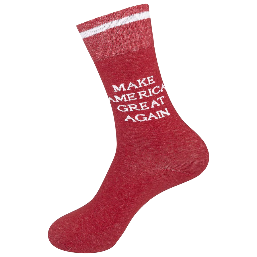 MAGA Red Socks