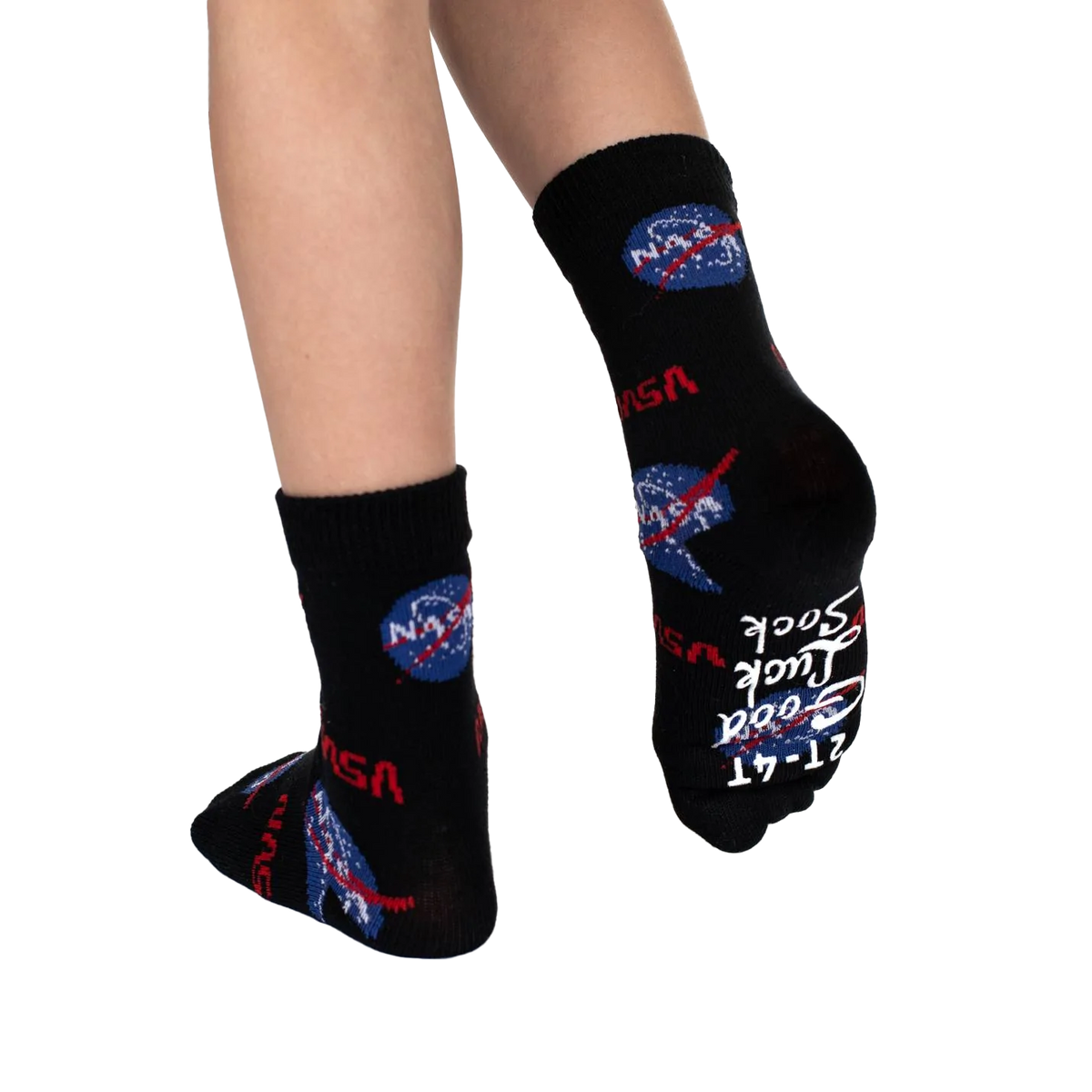 Math, NASA and Rockets Kids Socks / 3-Pack / 2-4 years