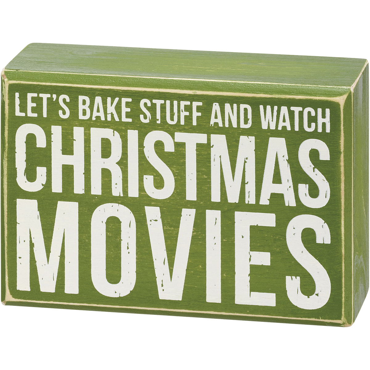 Box Sign &amp; Sock Set - Bake Stuff And Watch Movies