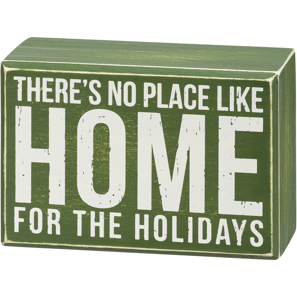Box Sign &amp; Sock Set - Home For The Holidays