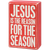 Box Sign & Sock Set - Jesus Is The Reason