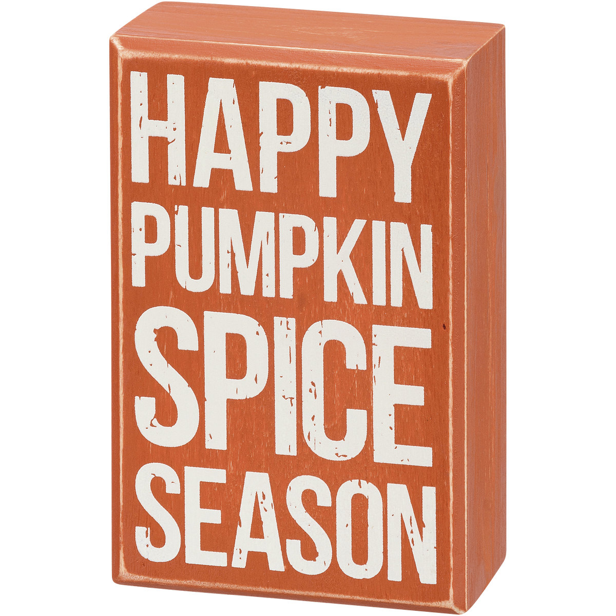 Box Sign &amp; Sock Set - Happy Pumpkin Spice Season