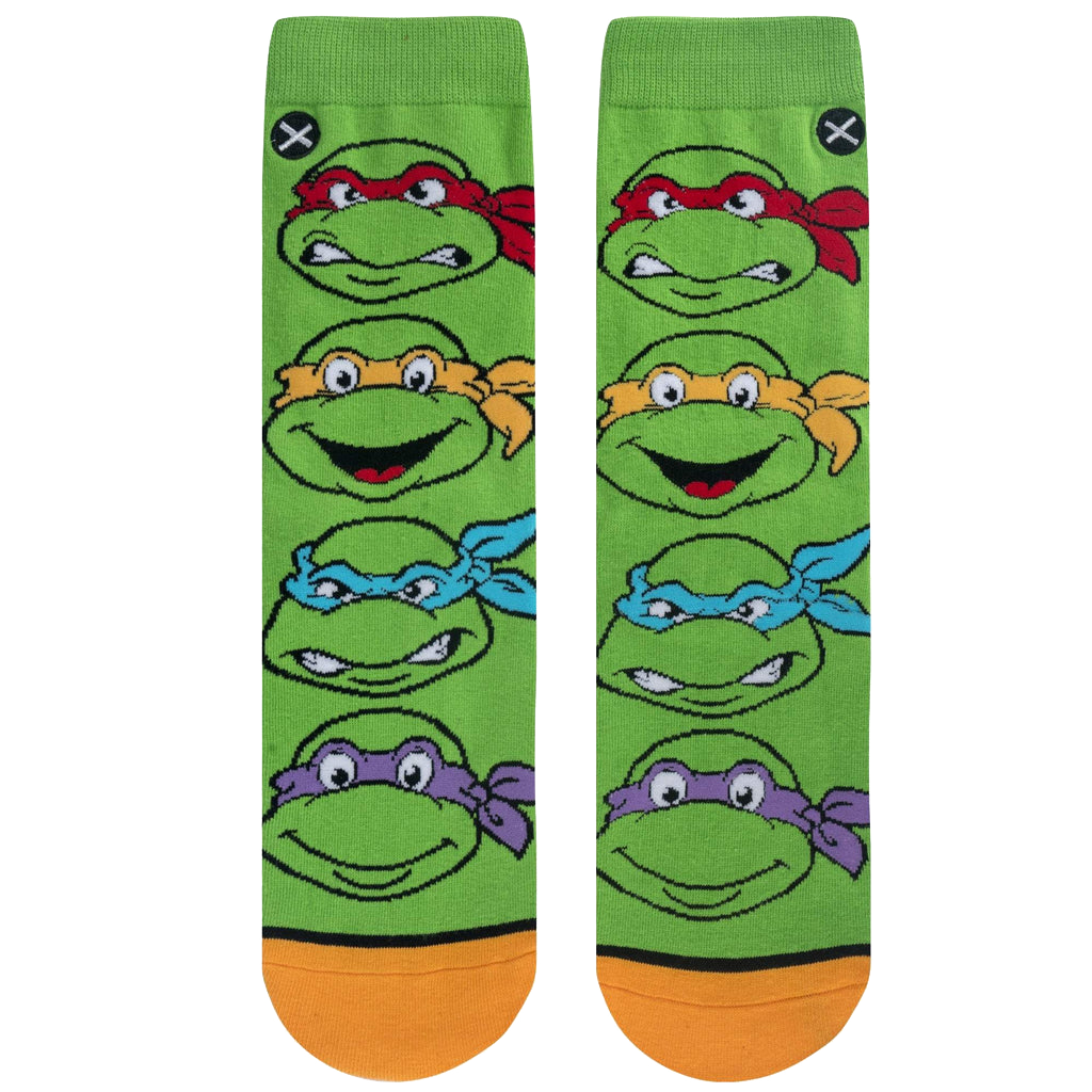 TMNT Turtle Boys Knit Socks - Womens