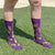 Go Get Em Tiger Socks - Purple