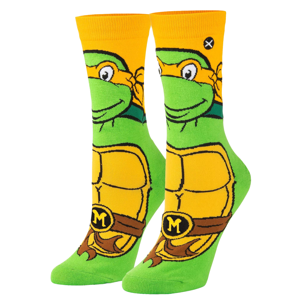 TMNT - Michelangelo Socks - Womens