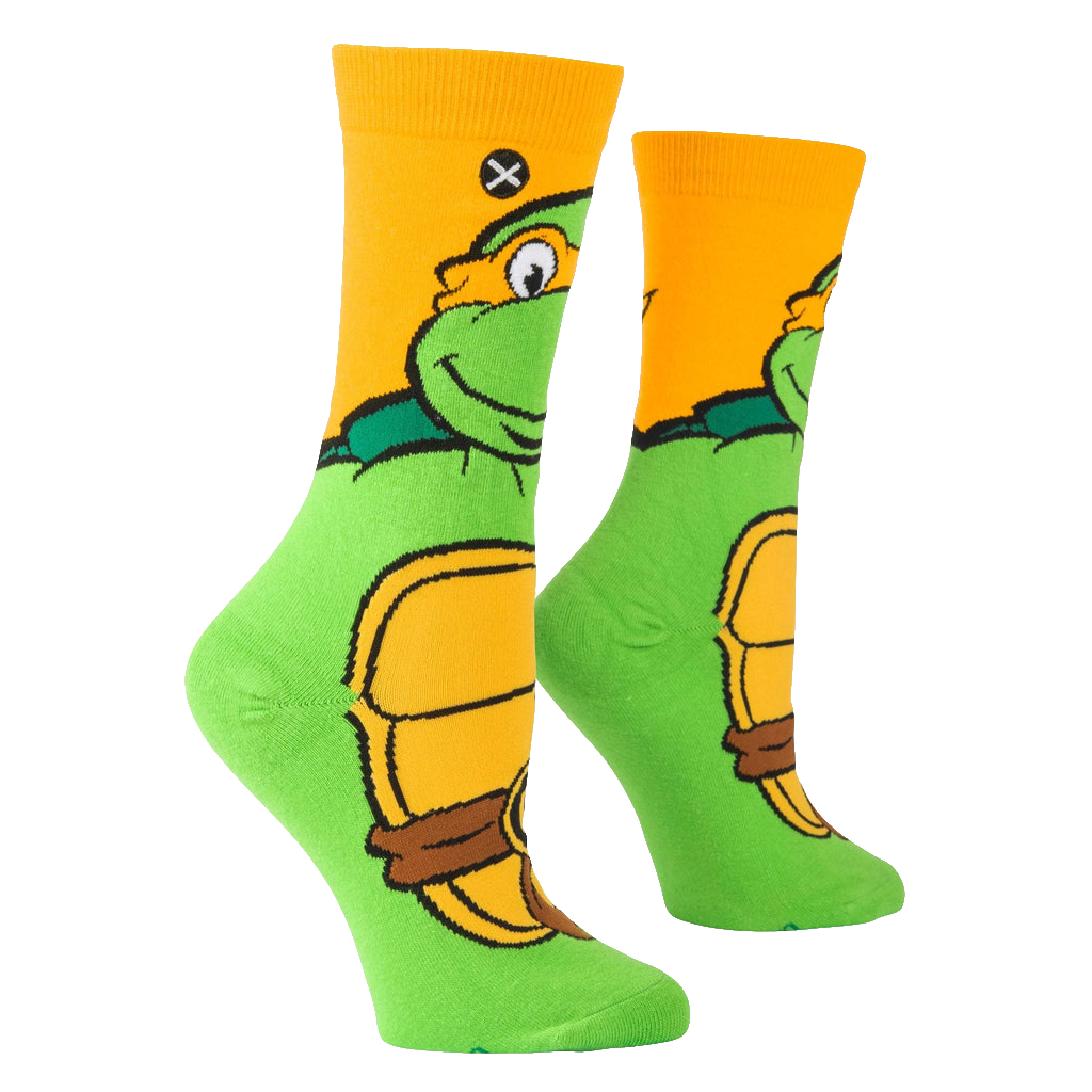 TMNT - Michelangelo Socks - Womens