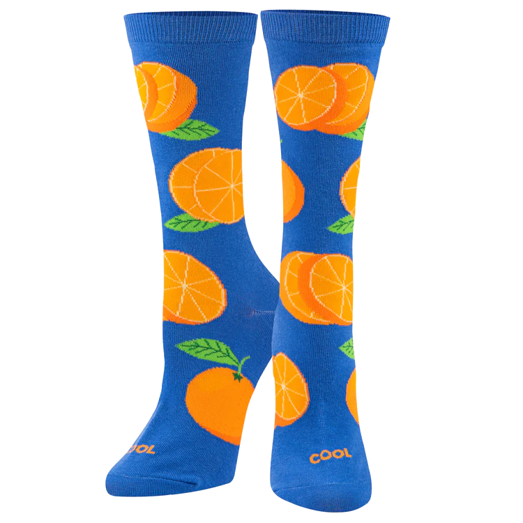 Oranges Socks - Womens